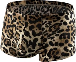 LekkerStout Heren Luipaardprint Boxershorts - Bruin/Zwart - Sexy Herenondergoed | M | ( LS163 ) — thumbnail 1