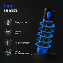 HappySexy Penispomp Elektrisch Automatisch – Penispompen Penisvergroter Incl Gratis Glijmiddel Cockring en Penisring – Penis Pomp Elektrische Erectie Vergroter – Vacuumpomp Automatische Masturbator Stimulator — thumbnail 2