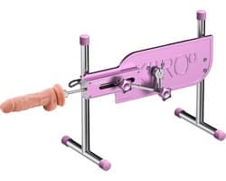 Kiiroo PleasureDrive Sex Machine - Automatische Stootmachine - App Bestuurbaar - Incl. Siliconen Dildo - Premium Kwaliteit