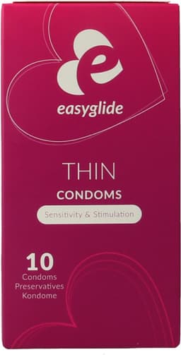 EasyGlide - Extra Thin Condooms - Condooms met Glijmiddel - 10 stuks — thumbnail 4