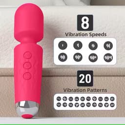 Vibrator – 10 Vibratiestanden – USB Oplaadbaar – IPX6 Waterdicht – Zwart of Roze – 16 cm — thumbnail 5