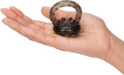 California Exotic Novelties - Allstar Enhancer - Penisring - Zwart - Ø 40 mm — thumbnail 2