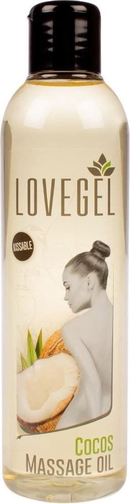 Lovegel - Erotisch massage olie - Kokos - 250 ml — thumbnail 1