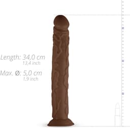 Real Fantasy - David Realistische Dildo - 35 cm — thumbnail 3