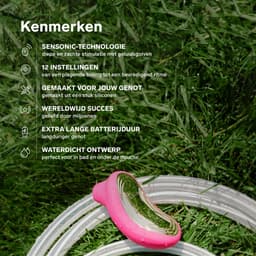 LELO SONA 2 – Sonische Clitorisstimulator – Sonische Golven – Waterdicht – Zwart — thumbnail 5
