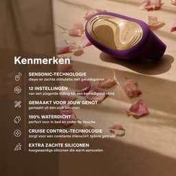 LELO SONA 2 Cruise – Sonische Clitorale Stimulator – Waterdicht – Cruise Control – Cerise — thumbnail 4