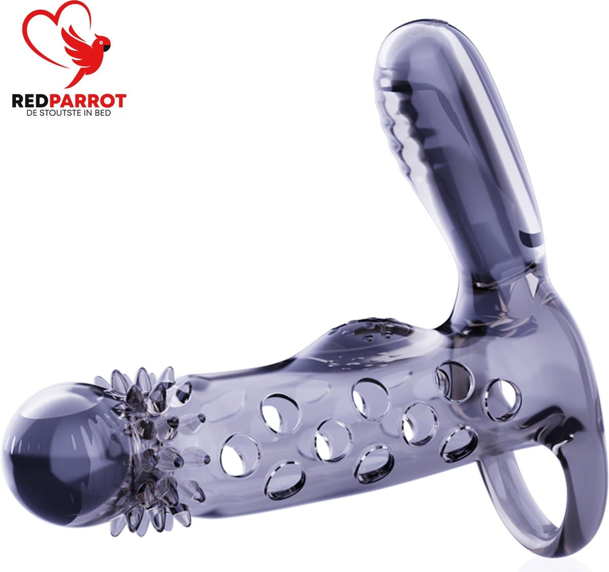 Penis sleeve - Clitoris stimulatie - 10 vibratiestanden — afbeelding 1