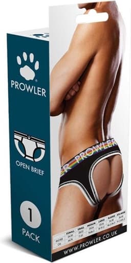 Prowler 4890808273883 - Oversized Paw Open Brief - S - Black M — thumbnail 4