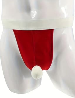 kerst string heren lingerie erotisch homo sexy hetero mannen christmas onderbroek — thumbnail 5