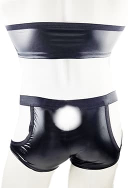 BNDGx® Sexy Cosplay Rollenspel kleding - Onesize - outfit heren bunny zwart wit set konijn — thumbnail 3