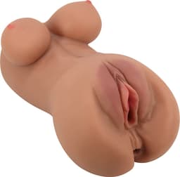Crazy Bull - Hannah - Premium Masturbator met Twee Ingangen - Medium Huidskleur — thumbnail 1