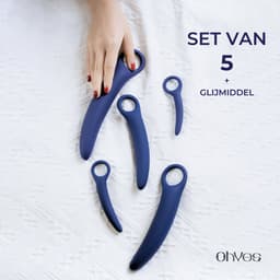 OHYES Dilator set Vaginisme - Siliconen Dilators voor vrouwen - 5 delige Dildo of Pelottes set + Glijmiddel — thumbnail 8