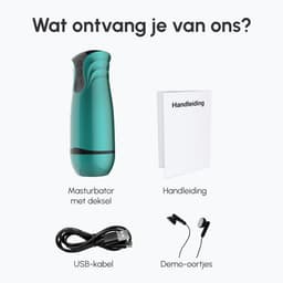 Intimate Desires® London - Masturbator voor man - Pocket Pussy - Tril- & Zuigfunctie - Automatische Masturbator - Sex Toys voor mannen - Oplaadbaar — thumbnail 7