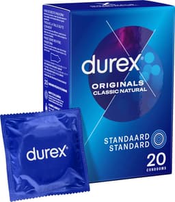 Durex - Classic Natural Condooms - 20 stuks — thumbnail 1