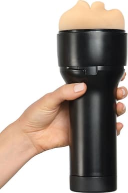 Kiiroo - Powerblow en Feel Mouth Stroker Set - Zwart — thumbnail 6