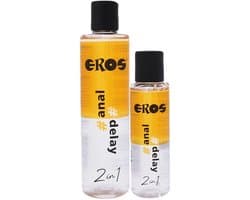 Eros - 2-in-1 #anal #delay Anaal Glijmiddel 100 ml