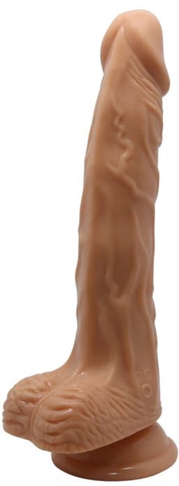 Pretty Love - Bodach - Roterende en Stotende Dildo - Beige — thumbnail 1