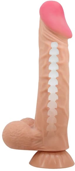 Pretty Love - Orton - Sliding Skin 24 cm (Ø 5 cm) - Nude — thumbnail 3