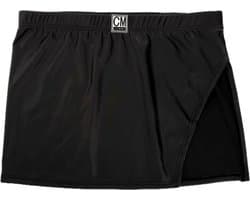 Mini Rok Heren - Leer Look - Heren Lingerie - Ondergoed - Zwart