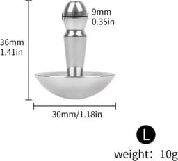 Holle RVS Penisplug - Penis Plug - Plasbuis - Urethrale — thumbnail 2