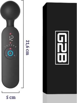 G2B® Premium Magic Wand Vibrator - Luxe Clitoris Stimulator - Vibrators voor Vrouwen & Koppels - Draadloos - Smart Heating - Waterproof - Fluisterstil & Discreet - Clitoris Zuiger - USB Oplaadbaar - Sex Toys Couples - Personal Massager — thumbnail 3