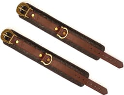 Liebe Seele - The Equestrian Leather Ankle Cuffs - Leren Enkel Boeien — thumbnail 2