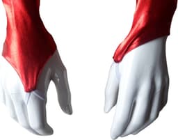 Sexy Handschoenen S/M lange lak handschoen Glans Shiny Lakleer valentijn Gogo dancing dans accessoiren lange vingerloze gloves — thumbnail 3