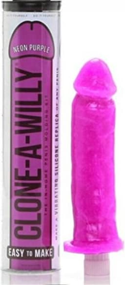 Clone A Willy Kit Dildo - Neon Paars — thumbnail 3
