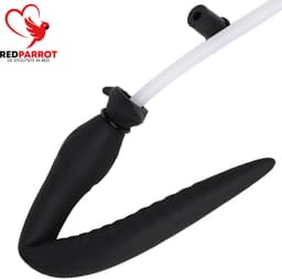 Mega Opblaasbare Buttplug XXL - Extra Opening Vloeistof - Anaal plug - BDSM — thumbnail 3