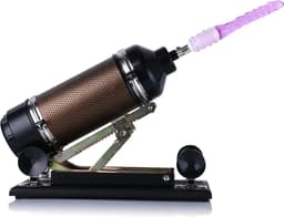 Auxfun Geribbelde Anale Dildo 18 cm – 3XLR Opzetstuk voor Basic Seksmachine – Roze — thumbnail 1