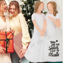 Dailygoods - Vriendschapsstandbeeld voor de Beste Vriendin als Uniek Cadeau — thumbnail 3