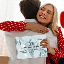 Date-Night-Boek - Koppelspel - Samen Ontdekken - Krasbare Avonturen - 29 cm - Geel — thumbnail 2