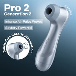 Satisfyer Pro 2 Generation 2 | Drukgolfvibrator met 11 intensiteiten & verbeterd design | Testwinnaar Stiftung Warentest, 1,6 | Batterijen (2×AAA) | huidvriendelijke siliconen | IPX7 waterdicht — thumbnail 4