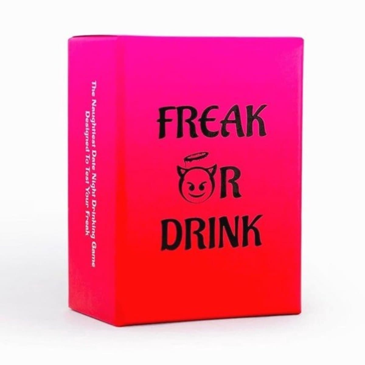 Freak Or Drink - Het meest freakiest koppel drinkspel, perfect voor date-avonden, verjaardagen en jubilea - Laten we dronken, wild en freaky worden! | Valentijnscadeaus voor hem/haar | Paar geschenken — afbeelding 1