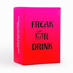 Freak Or Drink - Het meest freakiest koppel drinkspel, perfect voor date-avonden, verjaardagen en jubilea - Laten we dronken, wild en freaky worden! | Valentijnscadeaus voor hem/haar | Paar geschenken — thumbnail 1
