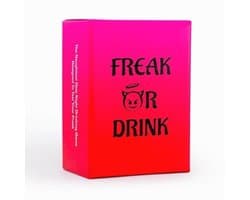 Freak Or Drink - Het meest freakiest koppel drinkspel, perfect voor date-avonden, verjaardagen en jubilea - Laten we dronken, wild en freaky worden! | Valentijnscadeaus voor hem/haar | Paar geschenken