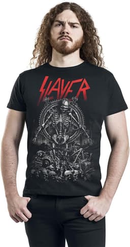 Band T-shirt - Merchandise Shirt - Muziek Liefhebber - Officieel Gelicenseerd - 100% Katoen - Zwart — thumbnail 3