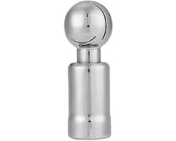 Rotary Spray Ball voor CIP Tank Reiniging - 3/4 Inch RVS, Zelfreinigend en Zelfsmerend