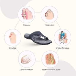 Orthopedische Sandalen - Dames Slippers - Comfortabel Lopen - Hoge Voetboog Steun - Platte Hak - Beige — thumbnail 4