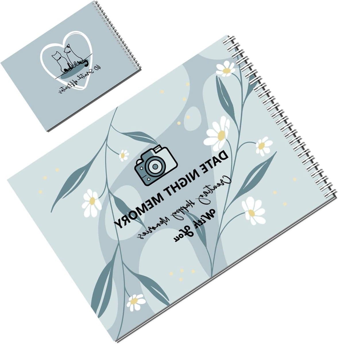 Krasboek voor Koppels - Date Night Journal - Samen Avonturen - Creatieve Uitdagingen - 29x21 cm - Zie foto — afbeelding 1