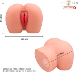 Intense First Time Ariana Virgin - Masturbator - Vibratie - Realistisch eerste-keer-effect - Realistische stimulatie — thumbnail 2