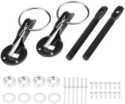 Dailygoods- Hood Pins Universele Vergrendelingsset - Roestvrijstalen Constructie - Anti-Roest - Racing Toepassing - Duurzaam - Geschikt voor Hoge Snelheid - Motorkapvergrendeling — thumbnail 2