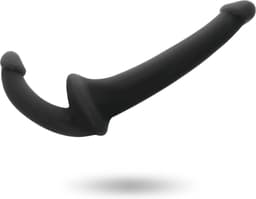 ADDICTED TOYS | Addicted Toys Strapless Strapon Black | Double Dildo | Sex Toy for Women — thumbnail 5