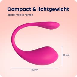 MyFantasy Vibrerend Ei met App 3.0 - Abonnementsvrije Nederlandse App - Vibrators voor Vrouwen - Clitoris Stimulator - Seksspeeltjes voor Koppel - Remote Vibrator Tril Ei - Kamasutra Eitjes - Sex Toys voor Koppels - Roze — thumbnail 4
