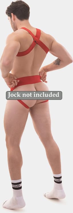 Barcode Berlin Harness Matt Pop Redtomato - MAAT XL — thumbnail 5