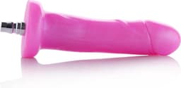 Hismith Anale & vaginale Medisch Siliconen Dildo Roze met QAC — thumbnail 9