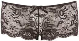 Cottelli Collection – 3 Delig Erotisch Ondergoed Set voor Veelzijdig Keuzevrijheid in de Slaapkamer – Maat XL – Zwart — thumbnail 5