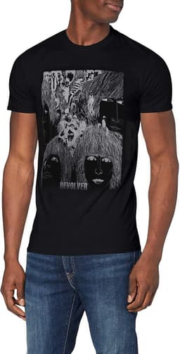 Herenshirt - T-shirt - Casual Kleding - Officieel Gelicenseerd - S tot XXL - Zwart — thumbnail 1