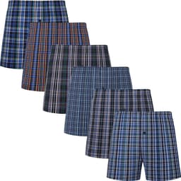 Set Boxershorts Heren 6-Pack Katoen Comfortabel Ademend — thumbnail 1