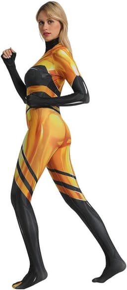 Full-body Lycra Zentai Kostuum voor Dames - Superheld en Schurk Verkleedpak — thumbnail 5